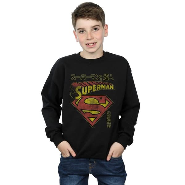 DC Comics Boys Superman Shield Sweatshirt