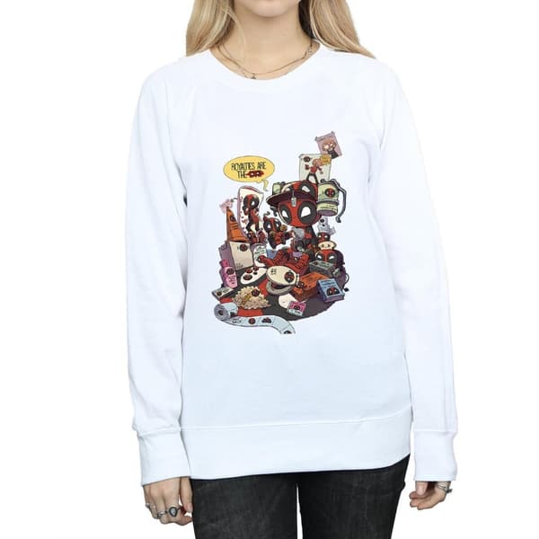 Marvel Womens/Ladies Deadpool Merchandise Royalties Sweatshirt