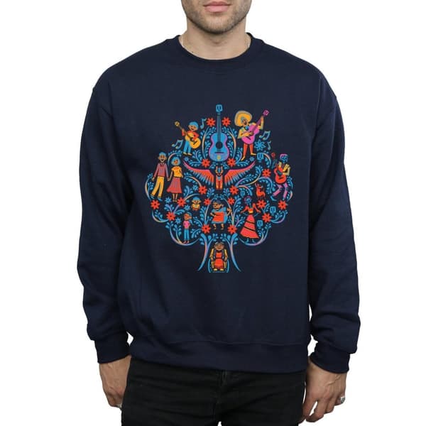 Disney Mens Coco Tree Pattern Sweatshirt