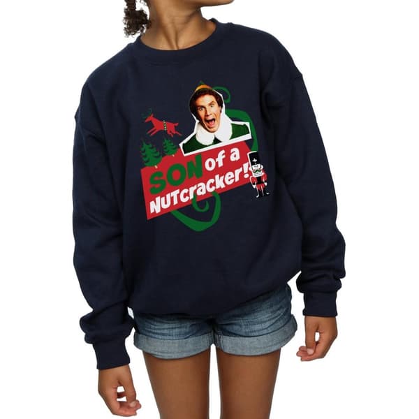 Elf Girls Son Of A Nutcracker Sweatshirt