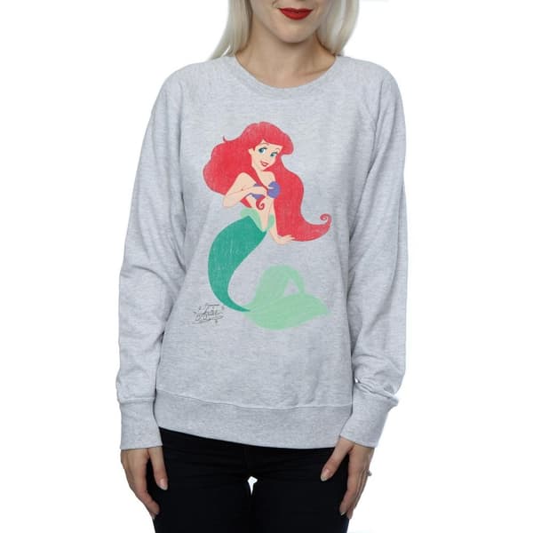Disney Princess Womens/Ladies Classic Ariel Sweatshirt