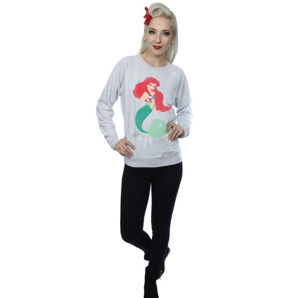 Disney Princess Womens/Ladies Classic Ariel Sweatshirt