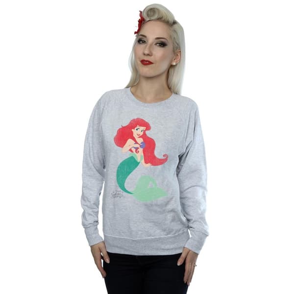 Disney Princess Womens/Ladies Classic Ariel Sweatshirt