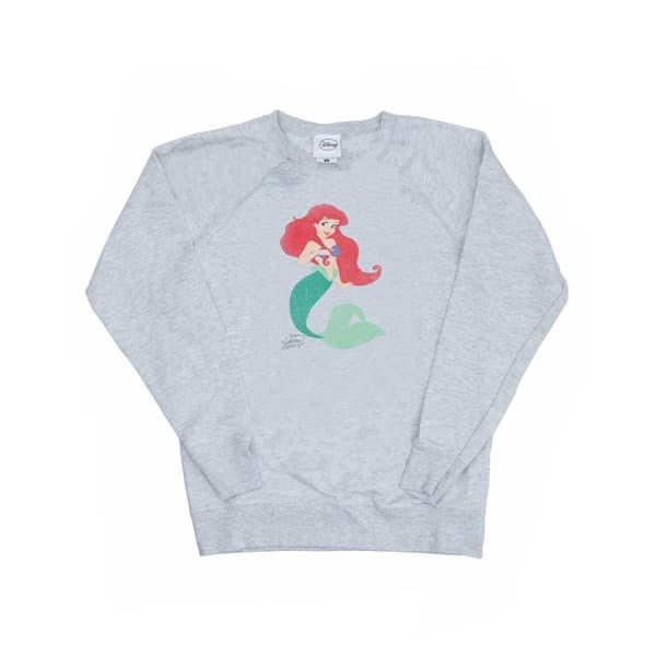 Disney Princess Womens/Ladies Classic Ariel Sweatshirt
