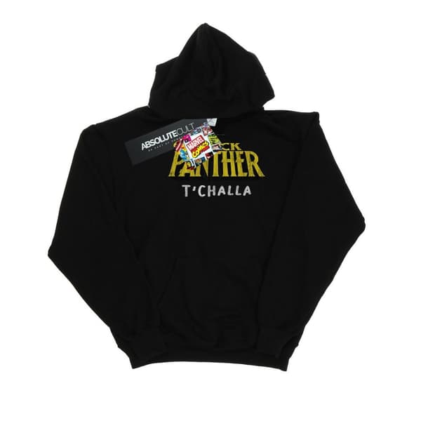 Marvel Mens Black Panther AKA T´Challa Hoodie