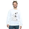 Miniatyrbild 2 av 5: Disney Herr 101 Dalmatiner Stol Sweatshirt