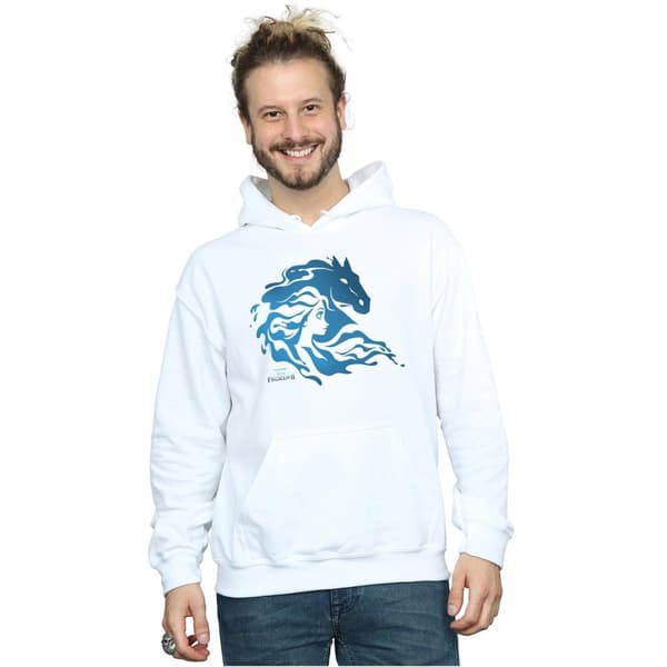 Disney Mens Frozen 2 Nokk Silhouette Hoodie