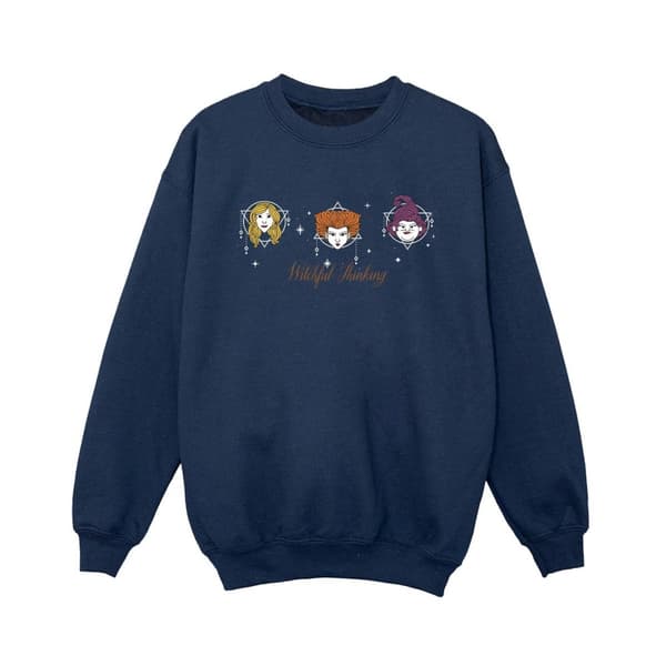 Disney Hocus Pocus Witchful Thinking-tröja för pojkar Navy Blue 12-13 Years