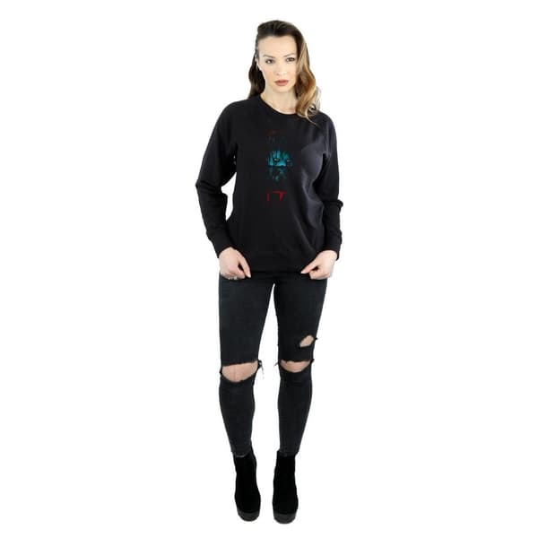 It Dam/Tjej Pennywise Sewer Sweatshirt