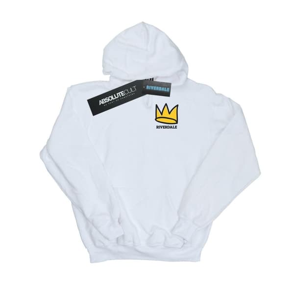 Riverdale Mens Crown Breast Print Hoodie