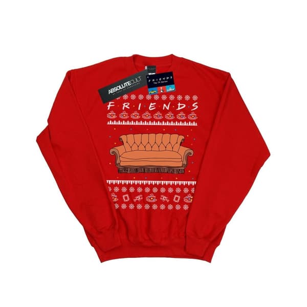 Friends Girls Fair Isle Couch Sweatshirt