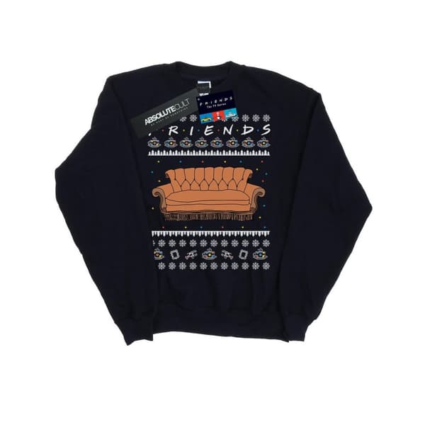Friends Girls Fair Isle Couch Sweatshirt