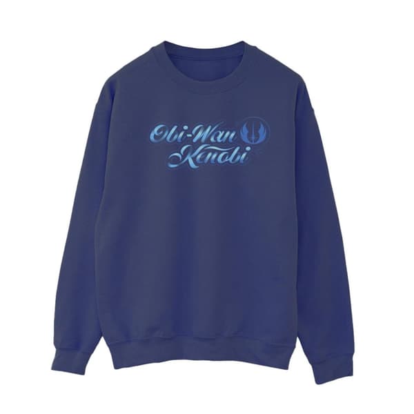 Star Wars Dam/Tjej - Obi-Wan Kenobi - Sweatshirt med fontband