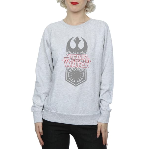 Star Wars Dam/Tjej The Last Jedi Symbol Crash Sweatshirt