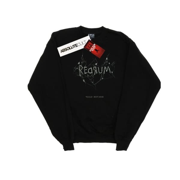 Doctor Sleep Womens/Ladies Redrum Cracked Sweatshirt Black XXL