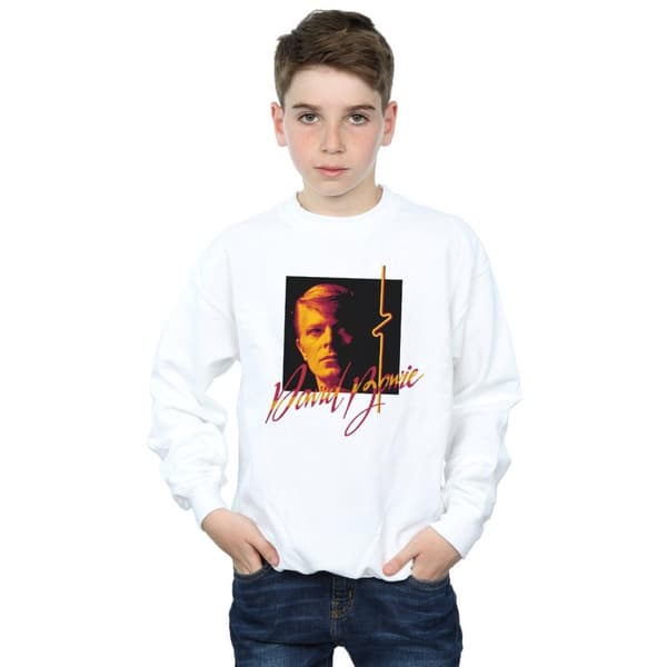 David Bowie Pojkar Photo Angle 90s Sweatshirt