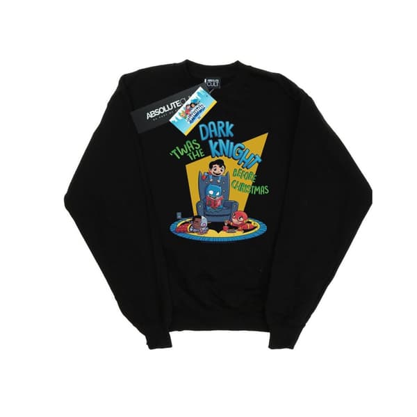 DC Comics Dam/Tjej - Super Friends - Dark Knight Before Christmas - Sweatshirt