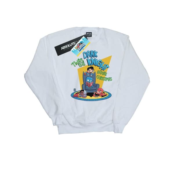 DC Comics Dam/Tjej - Super Friends - Dark Knight Before Christmas - Sweatshirt