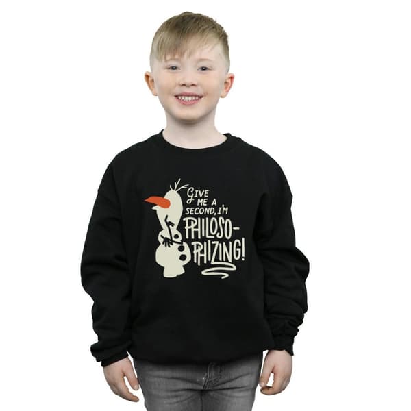 Disney Pojkar Frozen 2 Olaf Philosophizing Sweatshirt