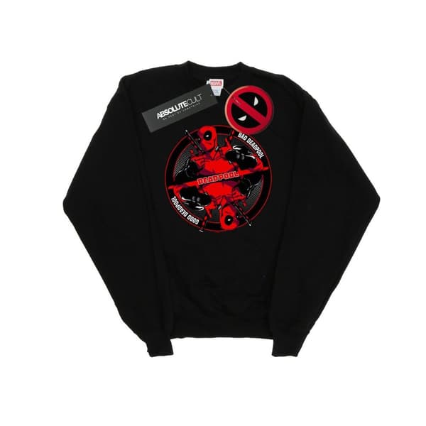 Marvel Womens/Ladies Deadpool Good Bad Sweatshirt