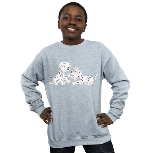 Disney Pojkar 101 Dalmatiner Akvarell Vänner Sweatshirt