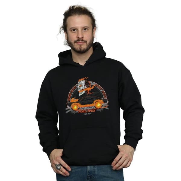 Marvel Mens Ghost Rider Robbie Reyes Racing Hoodie