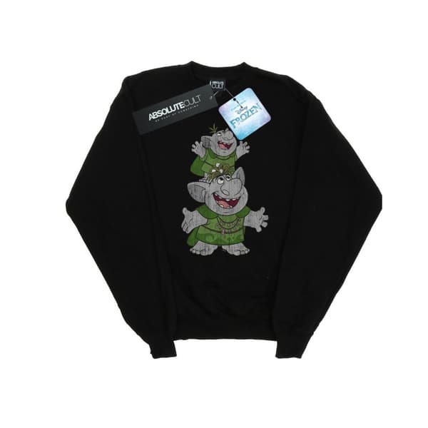 Disney Boys Frozen Handstacking Trolls Sweatshirt