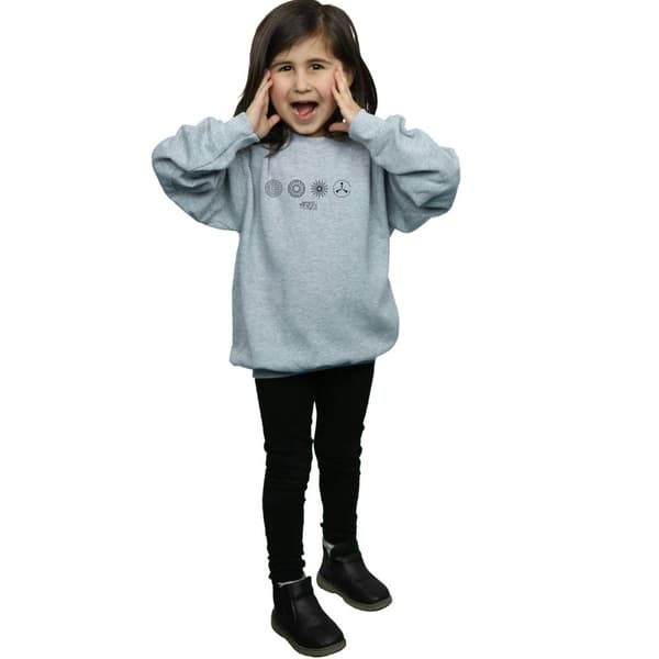 Fantastic Beasts Girls Circular Icons Sweatshirt