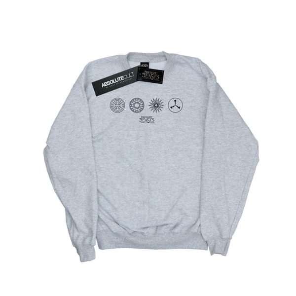 Fantastic Beasts Girls Circular Icons Sweatshirt