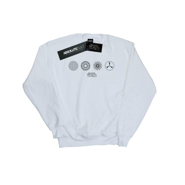Fantastic Beasts Girls Circular Icons Sweatshirt