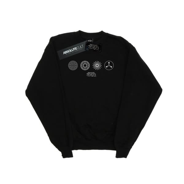 Fantastic Beasts Girls Circular Icons Sweatshirt