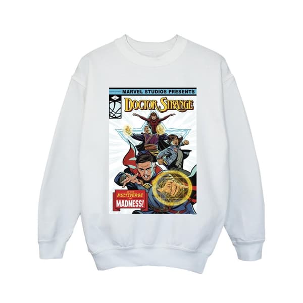 Marvel Doctor Strange Comic Cover Sweatshirt för tjejer