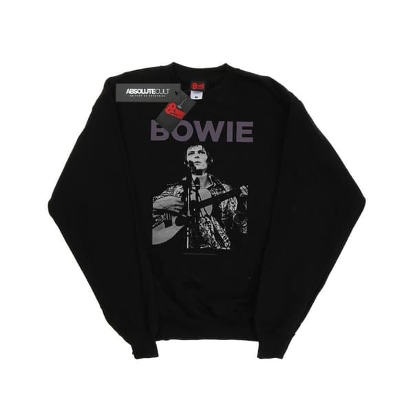 David Bowie Womens/Ladies Rock Poster Sweatshirt