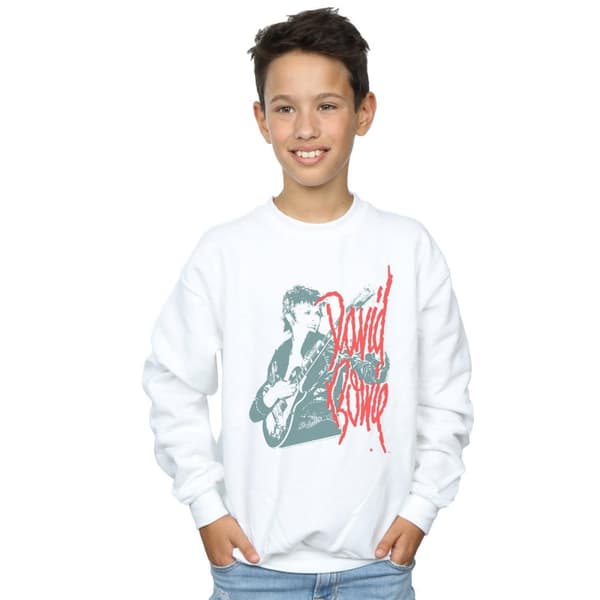 David Bowie Boys Mono Guitar Sweatshirt
