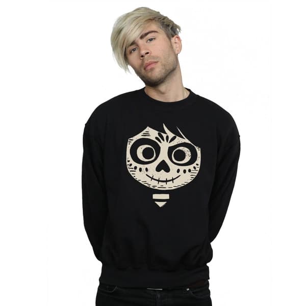 Disney Herrtröja Coco Miguel Skeleton Face