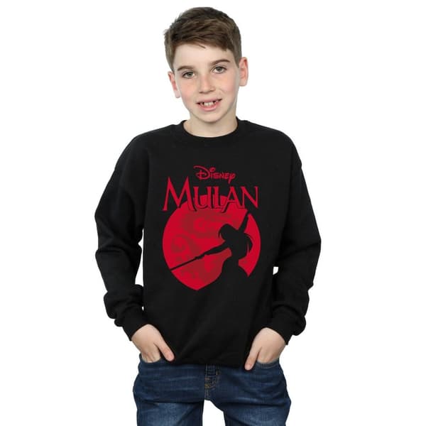 Disney Pojkar Mulan Dragon Silhouette Sweatshirt