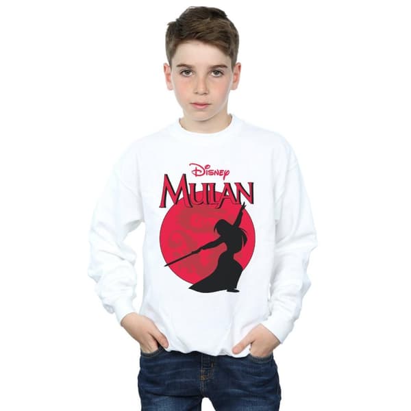 Disney Pojkar Mulan Dragon Silhouette Sweatshirt