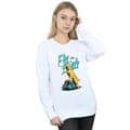 Miniatyrbillede 2 af 3: Marvel Womens/Ladies Captain Marvel Fly High Sweatshirt