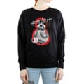 Miniatyrbilde 4 av 5: Star Wars Womens/Ladies The Last Jedi BB-8 Roll With It Sweatshirt
