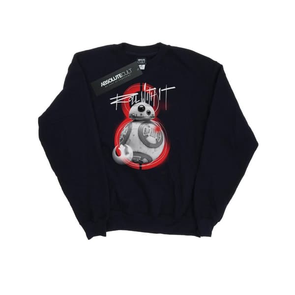 Star Wars Womens/Ladies The Last Jedi BB-8 Roll With It Sweatshirt