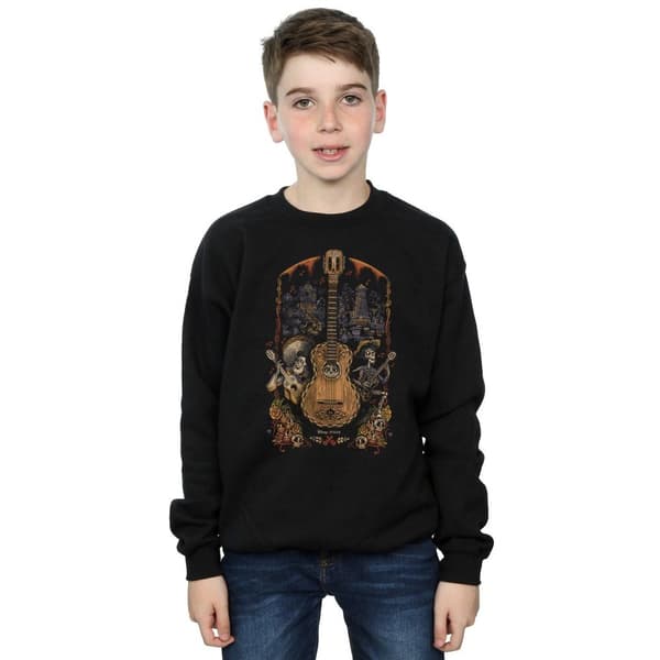 Disney Pojkar Coco - Sweatshirt med gitarraffisch