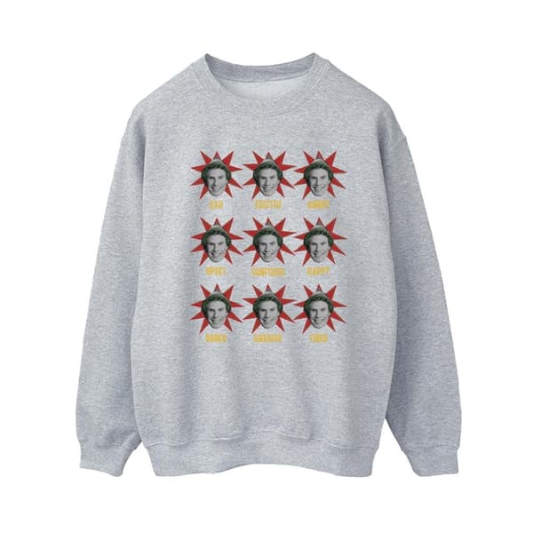 Elf Dam/Tjej - Many Moods Of Buddy - Sweatshirt