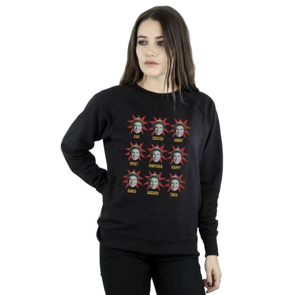 Elf Dam/Tjej - Many Moods Of Buddy - Sweatshirt