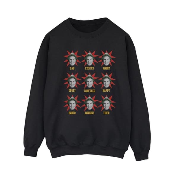 Elf Dam/Tjej - Many Moods Of Buddy - Sweatshirt
