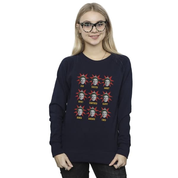 Elf Dam/Tjej - Many Moods Of Buddy - Sweatshirt
