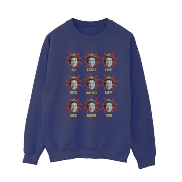 Elf Dam/Tjej - Many Moods Of Buddy - Sweatshirt