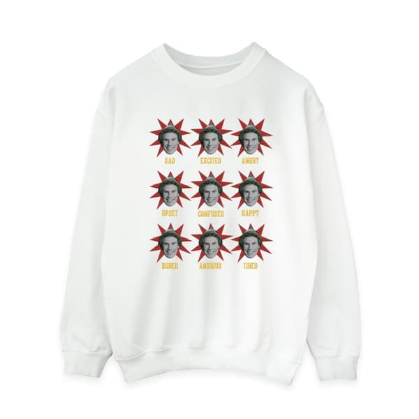 Elf Dam/Tjej - Many Moods Of Buddy - Sweatshirt