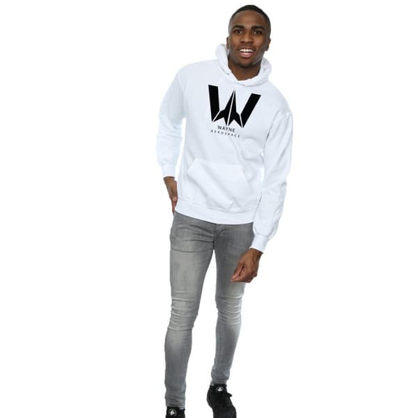 DC Comics Justice League Movie Wayne Aerospace-hoodie för herrar