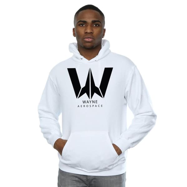 DC Comics Justice League Movie Wayne Aerospace-hoodie för herrar