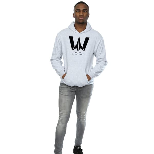 DC Comics Justice League Movie Wayne Aerospace-hoodie för herrar
